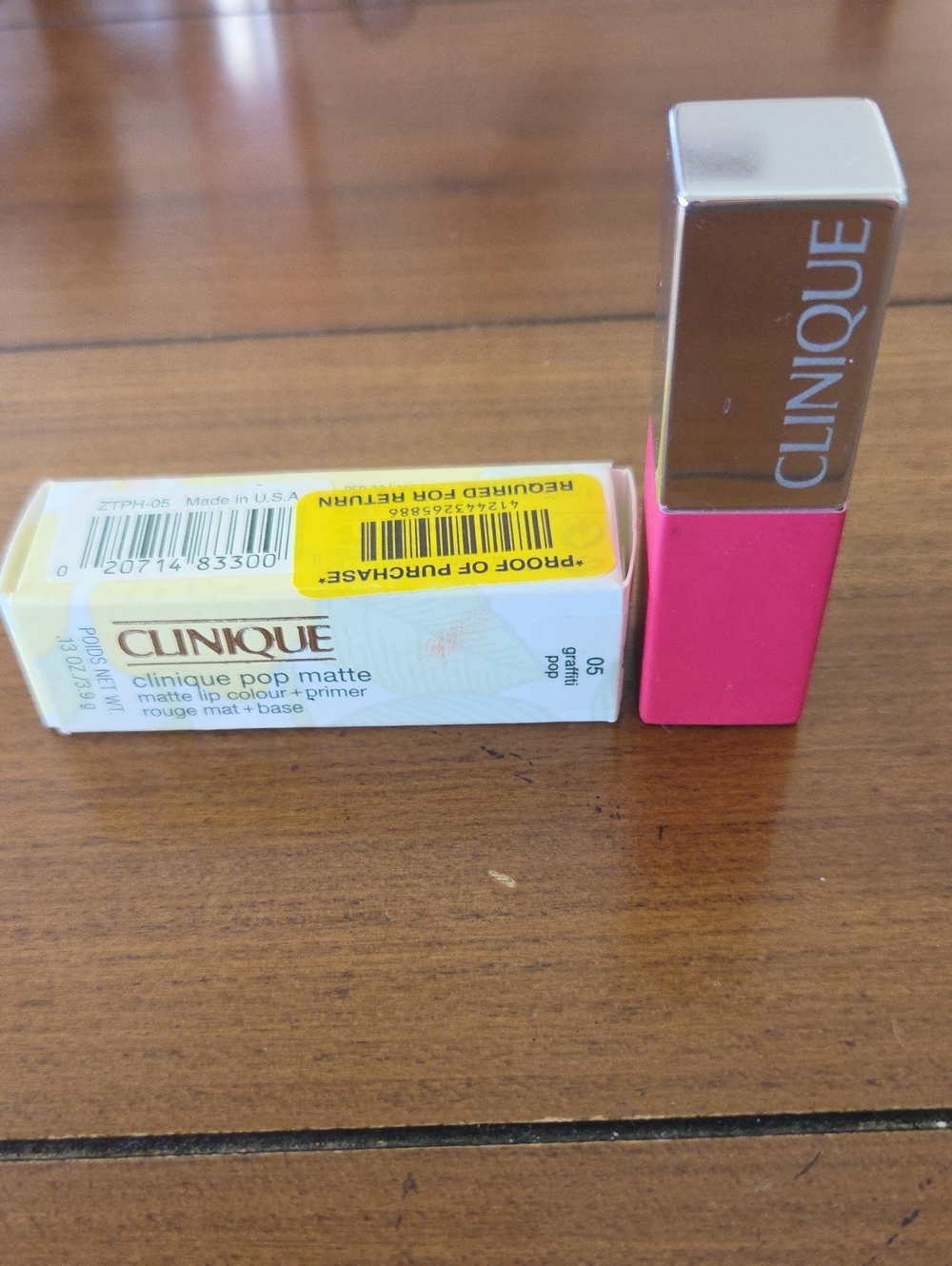 Clinique Pop Matte Lip Colour + Primer — Graffiti Pop Shade